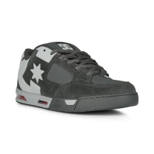 DC Command Skate Shoes - Dark Grey/Red