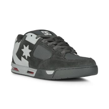 DC Command Skate Shoes - Dark Grey/Red