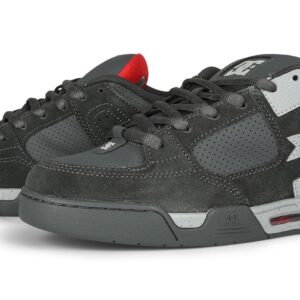 DC Command Skate Shoes - Dark Grey/Red