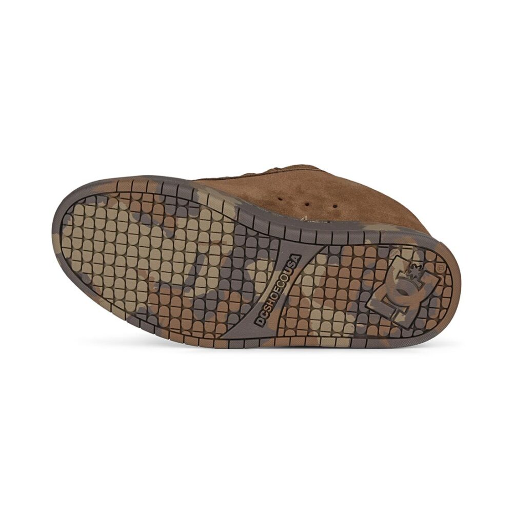 DC Court Graffik SE Skate Shoes - Brown/Brown