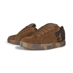DC Court Graffik SE Skate Shoes - Brown/Brown