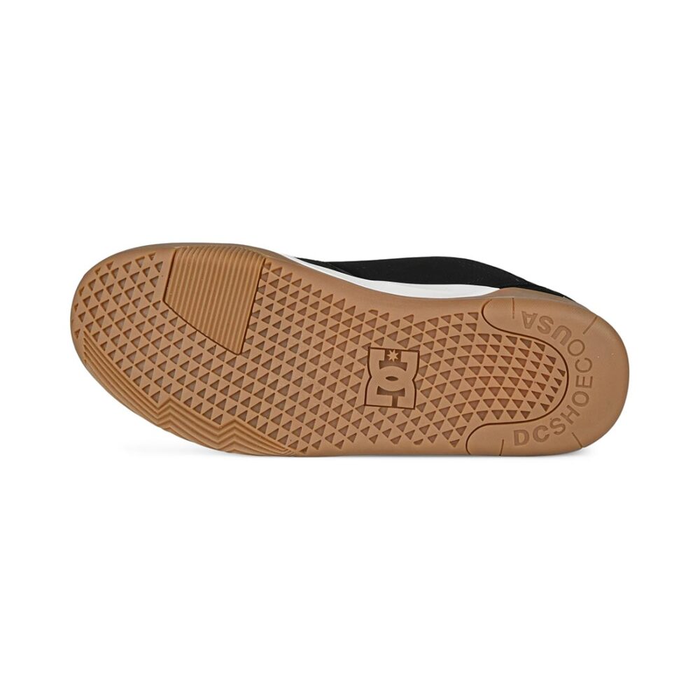 DC Fractal S Skate Shoes - Black/Gum/White