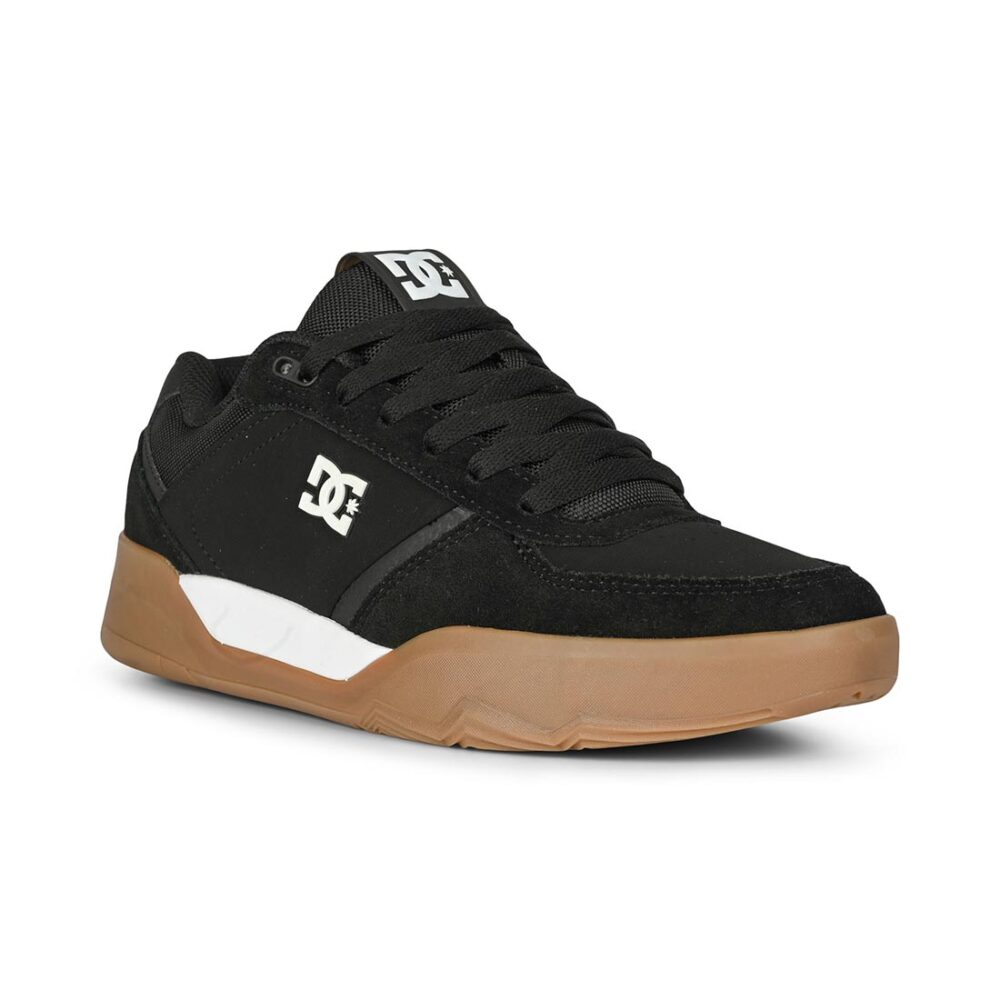 DC Fractal S Skate Shoes - Black/Gum/White