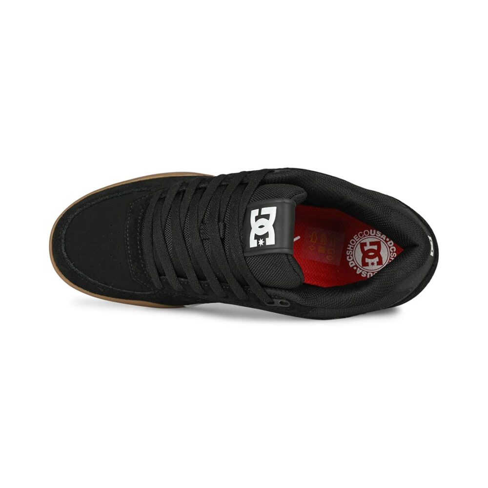DC Fractal S Skate Shoes - Black/Gum/White