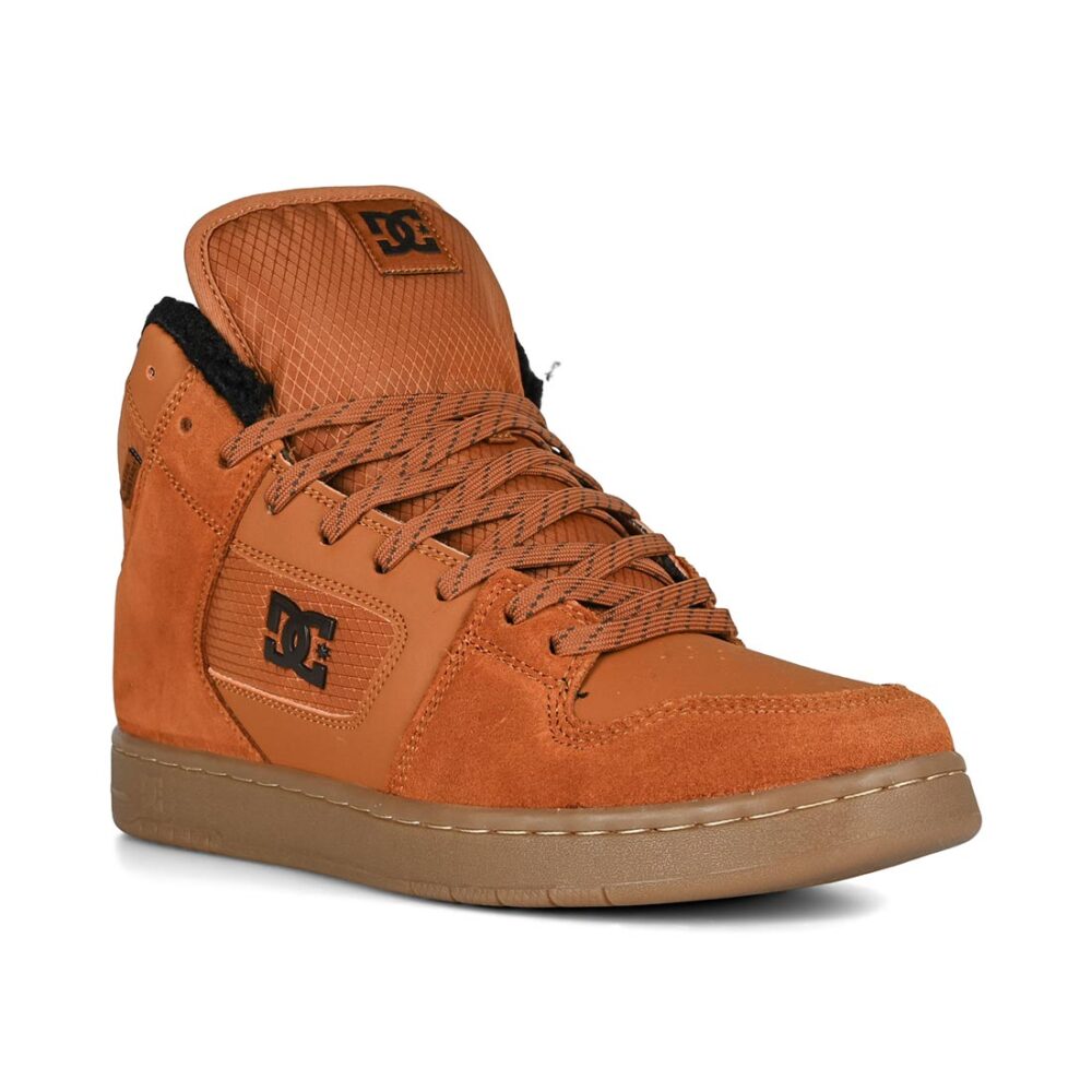 DC Manteca 4 WR High-Top Skate Shoes - Wheat/Gum