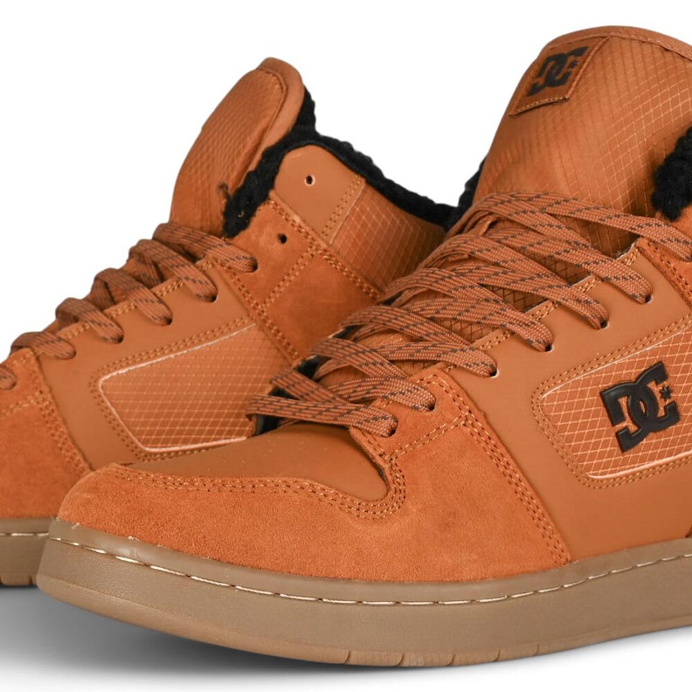 DC Manteca 4 WR High-Top Skate Shoes - Wheat/Gum