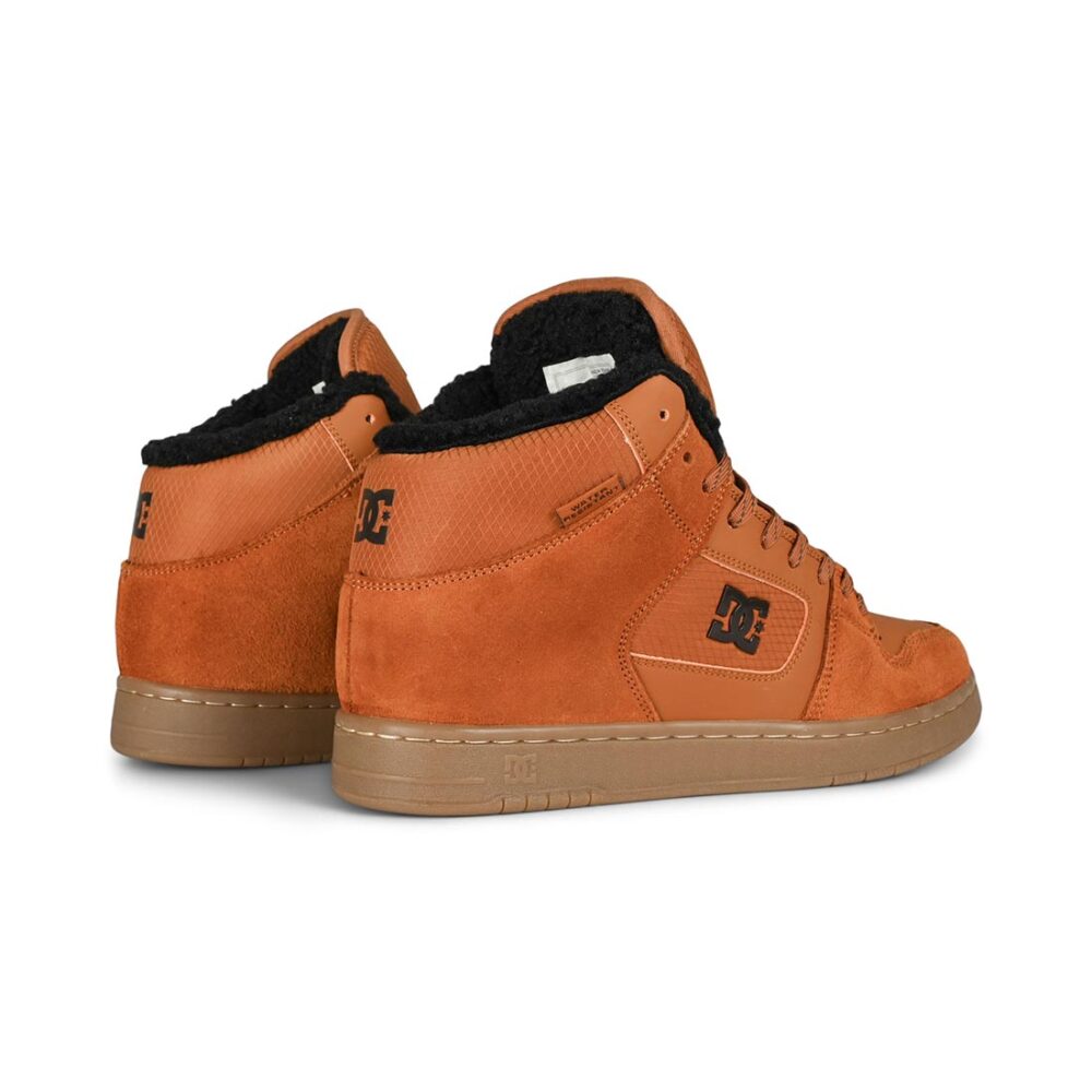 DC Manteca 4 WR High-Top Skate Shoes - Wheat/Gum