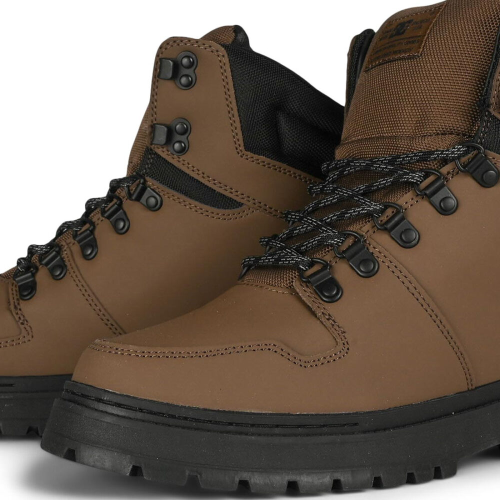 DC Peary TR Lace Up Winter Boot - Brown/Black