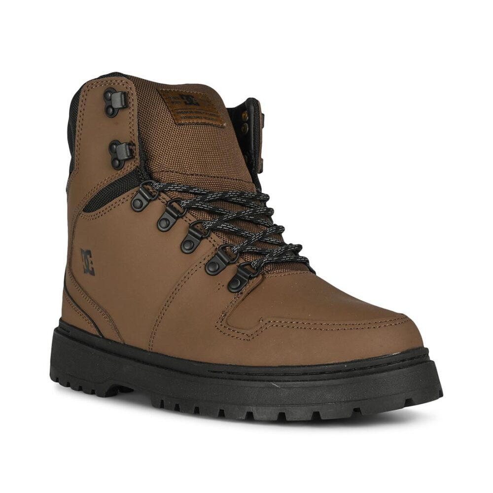 DC Peary TR Lace Up Winter Boot - Brown/Black