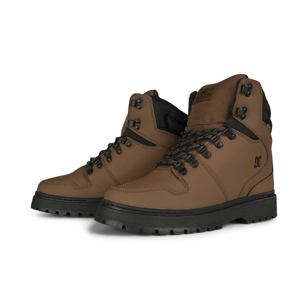 DC Peary TR Lace Up Winter Boot - Brown/Black