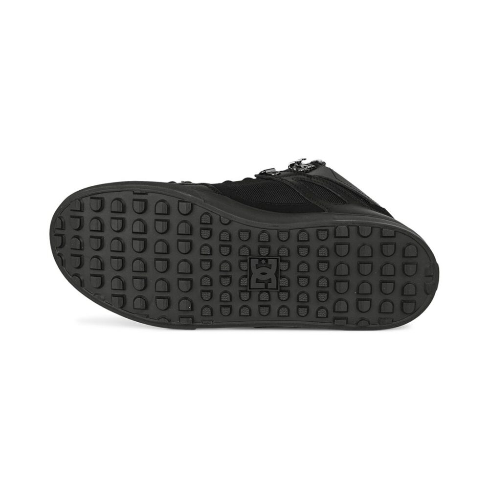 DC Pure High Top WC WNT Winterised Skate Shoes - Black/Black/Black