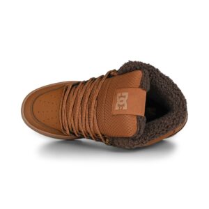 DC Pure High Top WC WNT Winterised Skate Shoes - Wheat/Black