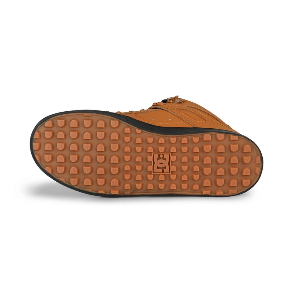 DC Pure High Top WC WNT Winterised Skate Shoes - Wheat/Black