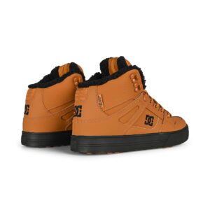 DC Pure High Top WC WNT Winterised Skate Shoes - Wheat/Black