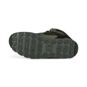 DC Pure High Top WR Lace Up Winter Boot - Black/Olive/Grey