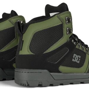 DC Pure High Top WR Lace Up Winter Boot - Black/Olive/Grey