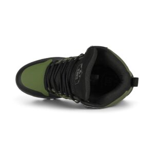DC Pure High Top WR Lace Up Winter Boot - Black/Olive/Grey