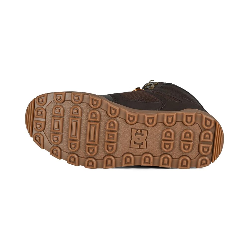 DC Pure High Top WR Lace Up Winter Boot - Brown/Gum