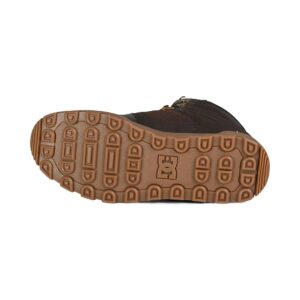 DC Pure High Top WR Lace Up Winter Boot - Brown/Gum