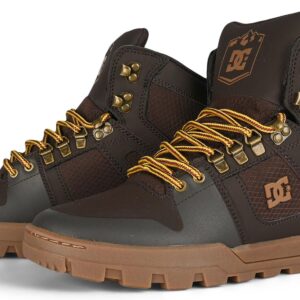 DC Pure High Top WR Lace Up Winter Boot - Brown/Gum