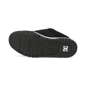 DC Stag Skate Shoes - Black/Black/White