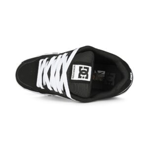DC Stag Skate Shoes - Black/Black/White