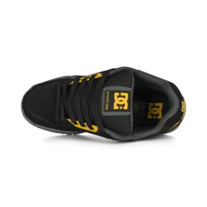 DC Stag Skate Shoes - Black/Yellow