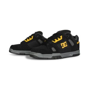 DC Stag Skate Shoes - Black/Yellow
