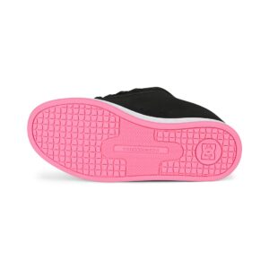 DC Women's Court Graffik Skate Shoes - Black/Pink/White