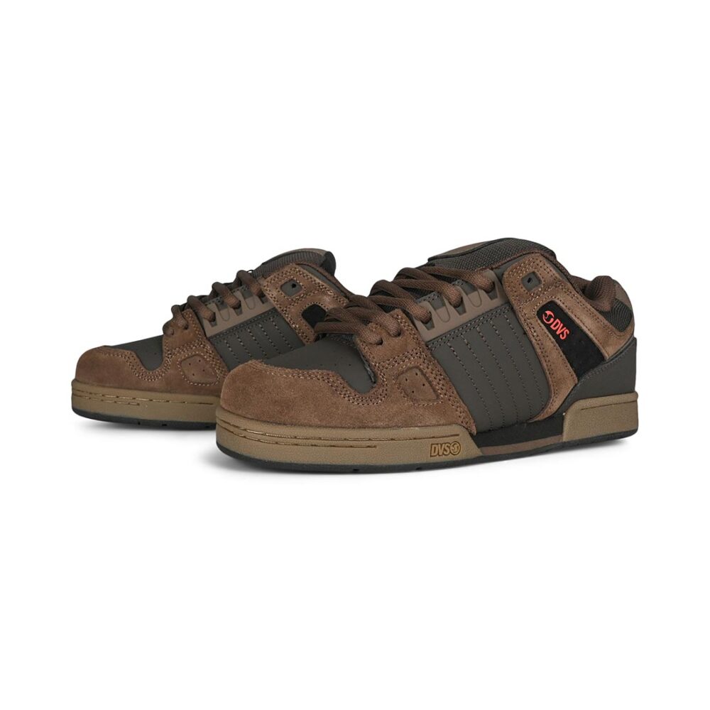 DVS Celsius Skate Shoes - Coffee/Brown/Rust