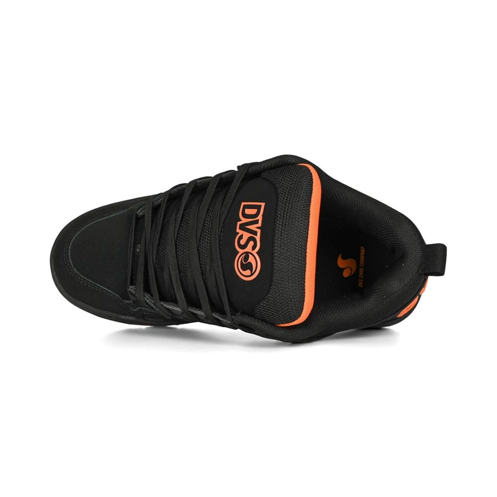 DVS Comanche Shoes - Black/Charcoal/Orange