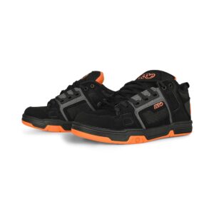 DVS Comanche Shoes - Black/Charcoal/Orange