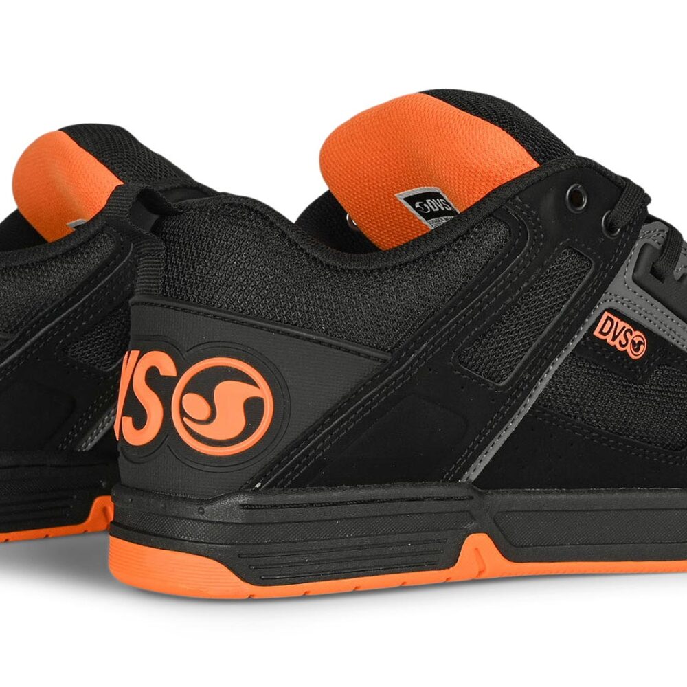 DVS Comanche Shoes - Black/Charcoal/Orange