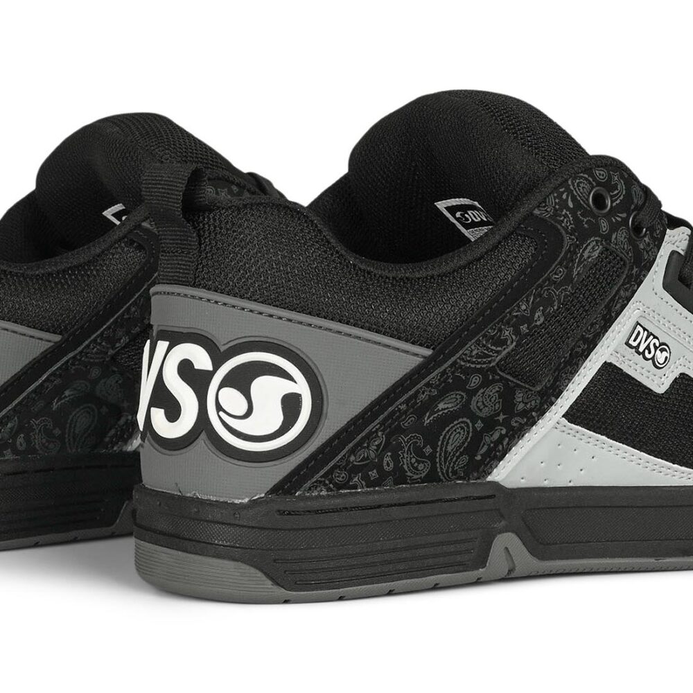 DVS Comanche Shoes - Black/Charcoal Print