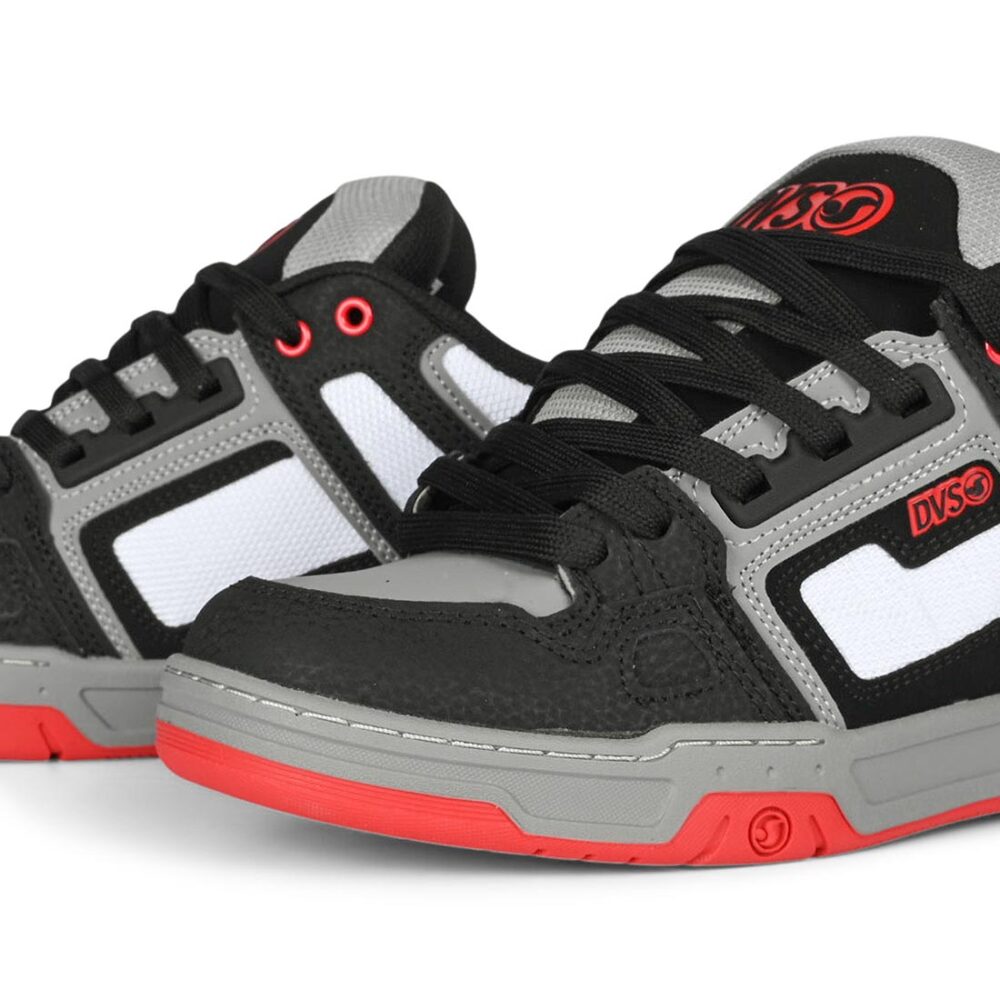 DVS Comanche Shoes - Black/White/Charcoal