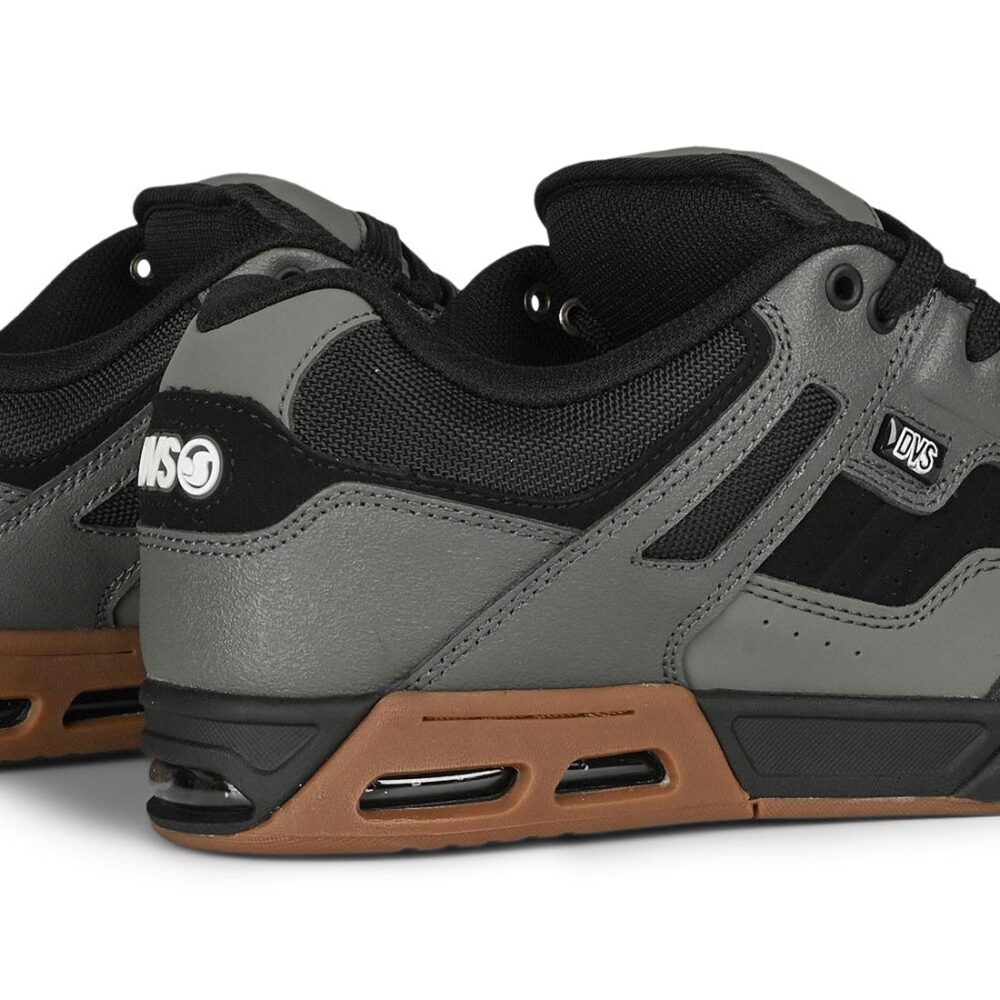 DVS Enduro Heir Skate Shoes - Charcoal/Black/White (AW26)