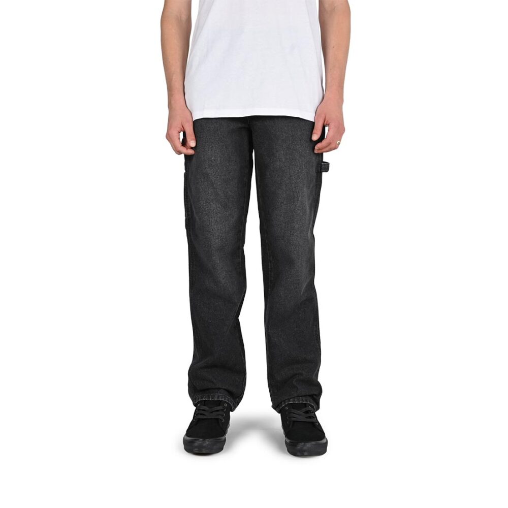 Dickies 933 Regular Tapered Carpenter Jeans - Black Wash Faded