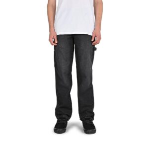 Dickies 933 Regular Tapered Carpenter Jeans - Black Wash Faded