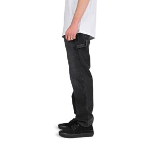 Dickies 933 Regular Tapered Carpenter Jeans - Black Wash Faded