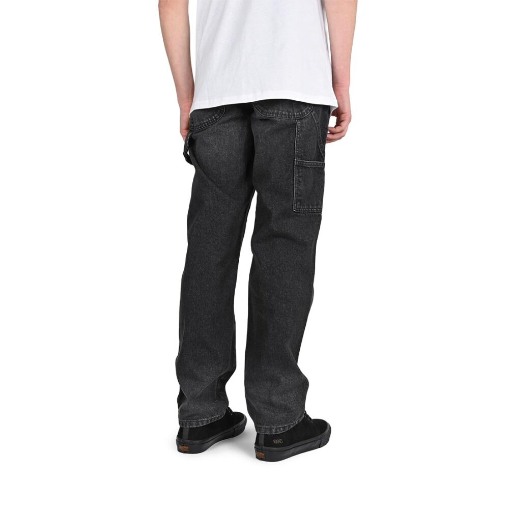 Dickies 933 Regular Tapered Carpenter Jeans - Black Wash Faded