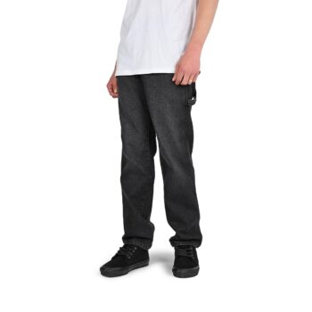 Dickies 933 Regular Tapered Carpenter Jeans - Black Wash Faded