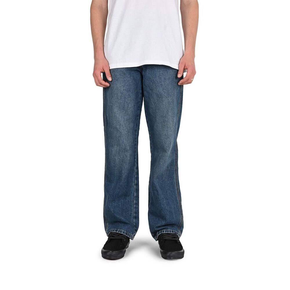 Dickies 954 Relaxed Straight Jeans - Mid Blue Fade