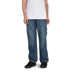 Dickies 954 Relaxed Straight Jeans - Mid Blue Fade