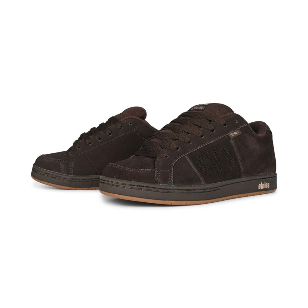 Etnies Kingpin Skate Shoes - Black/Brown/Tan