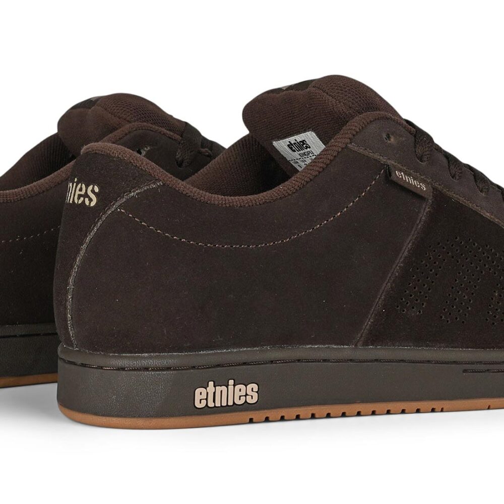 Etnies Kingpin Skate Shoes - Black/Brown/Tan