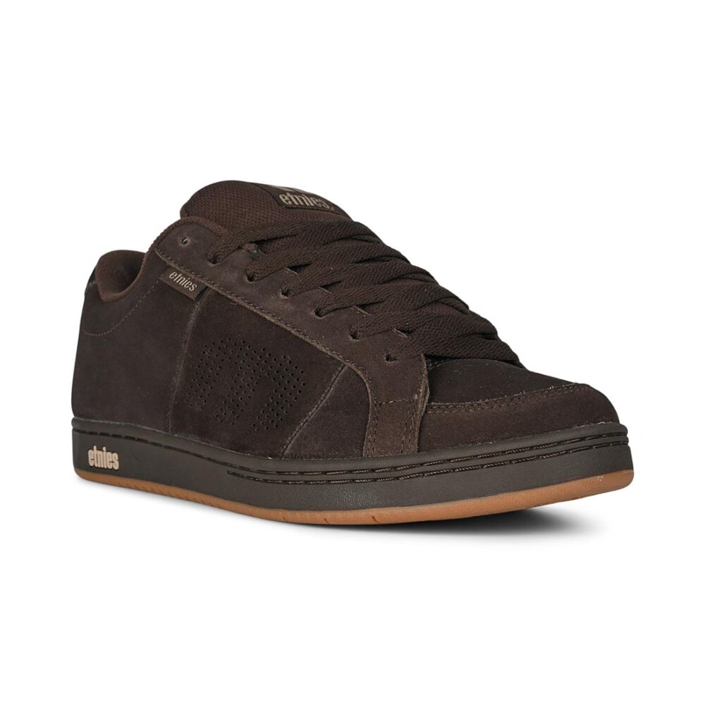 Etnies Kingpin Skate Shoes - Black/Brown/Tan