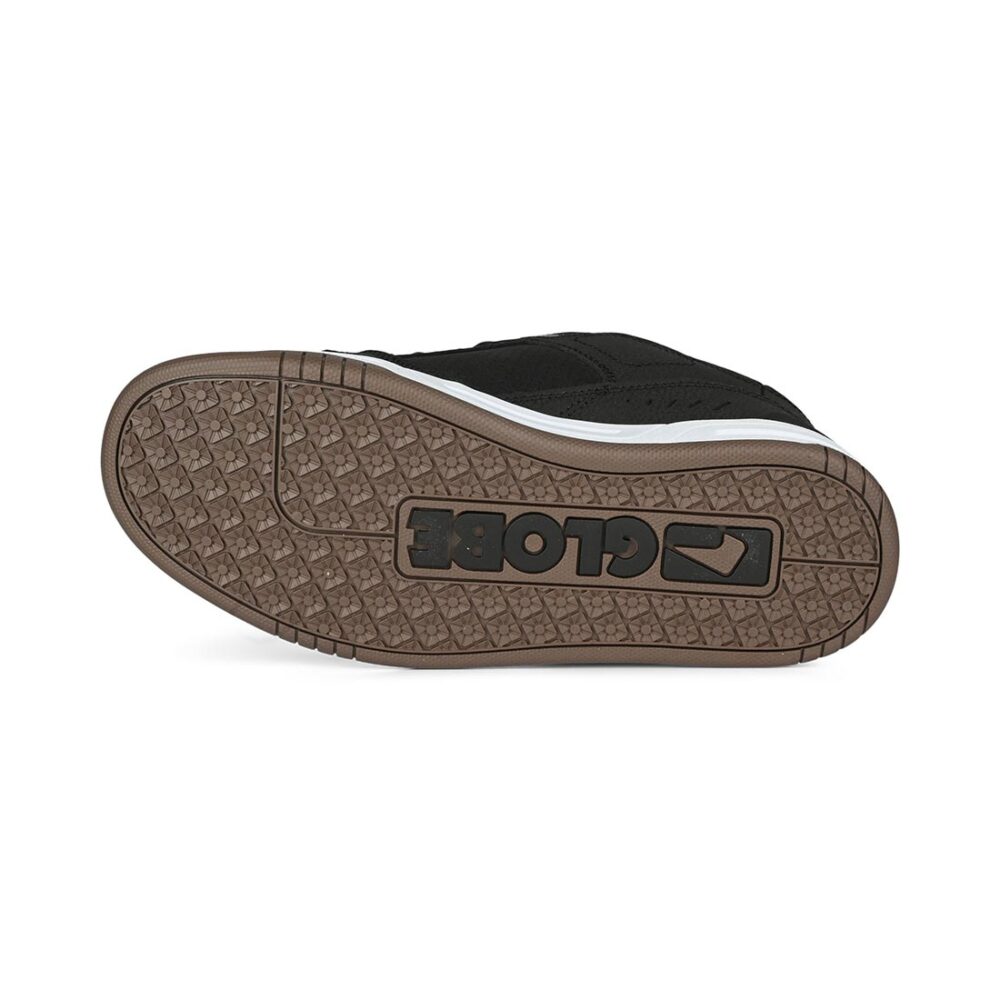 Globe Fusion Skate Shoes - Black/White/Gum