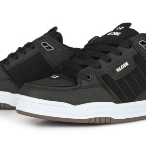 Globe Fusion Skate Shoes - Black/White/Gum