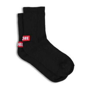 Globe Minibar Crew Socks 5 Pack - Black