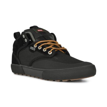 Globe Motley Mid Winterised Skate Shoes - Black/Gunmetal/Trek